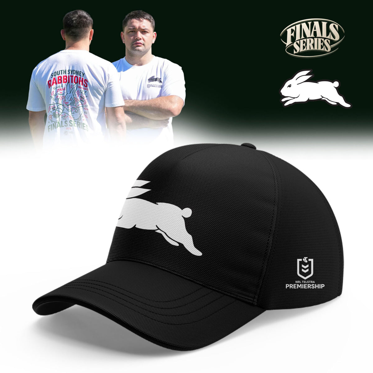 ….South Sydney Rabbitohs 2026 Final Series Limited Black Shirt