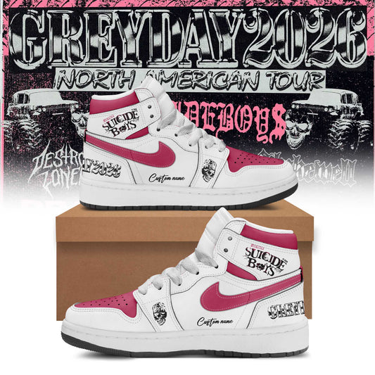 $uicideboy$ Greyday 2026 – North American Tour Shoes