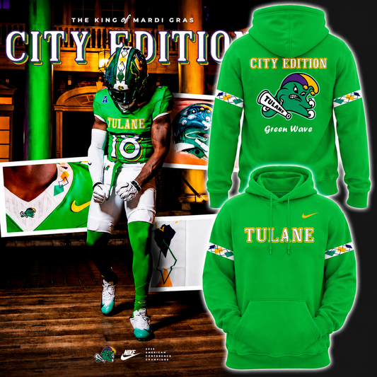 Tulane Green Wave "City Edition" 2026 - Own A Piece Of History