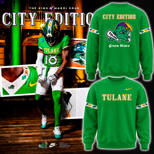 Tulane Green Wave "City Edition" 2026 - Own A Piece Of History