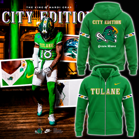 Tulane Green Wave "City Edition" 2026 - Own A Piece Of History