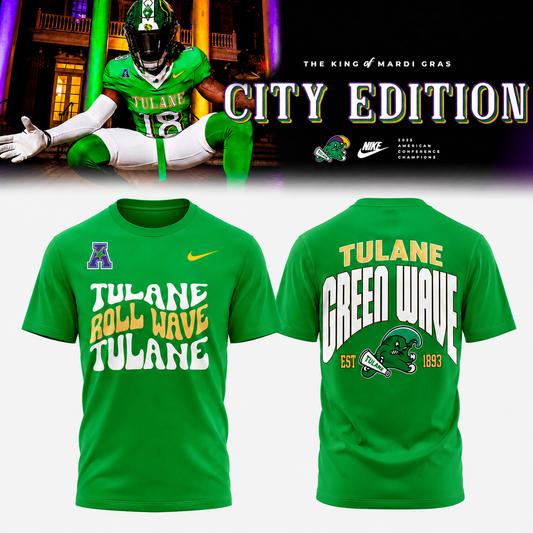 Tulane Football - Green Wave "City Edition" 2026