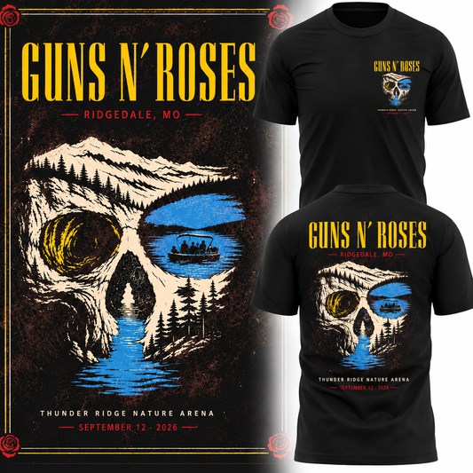 Guns N’ Roses Ridgedale MO 2026 Tour Limited Edition T-Shirt