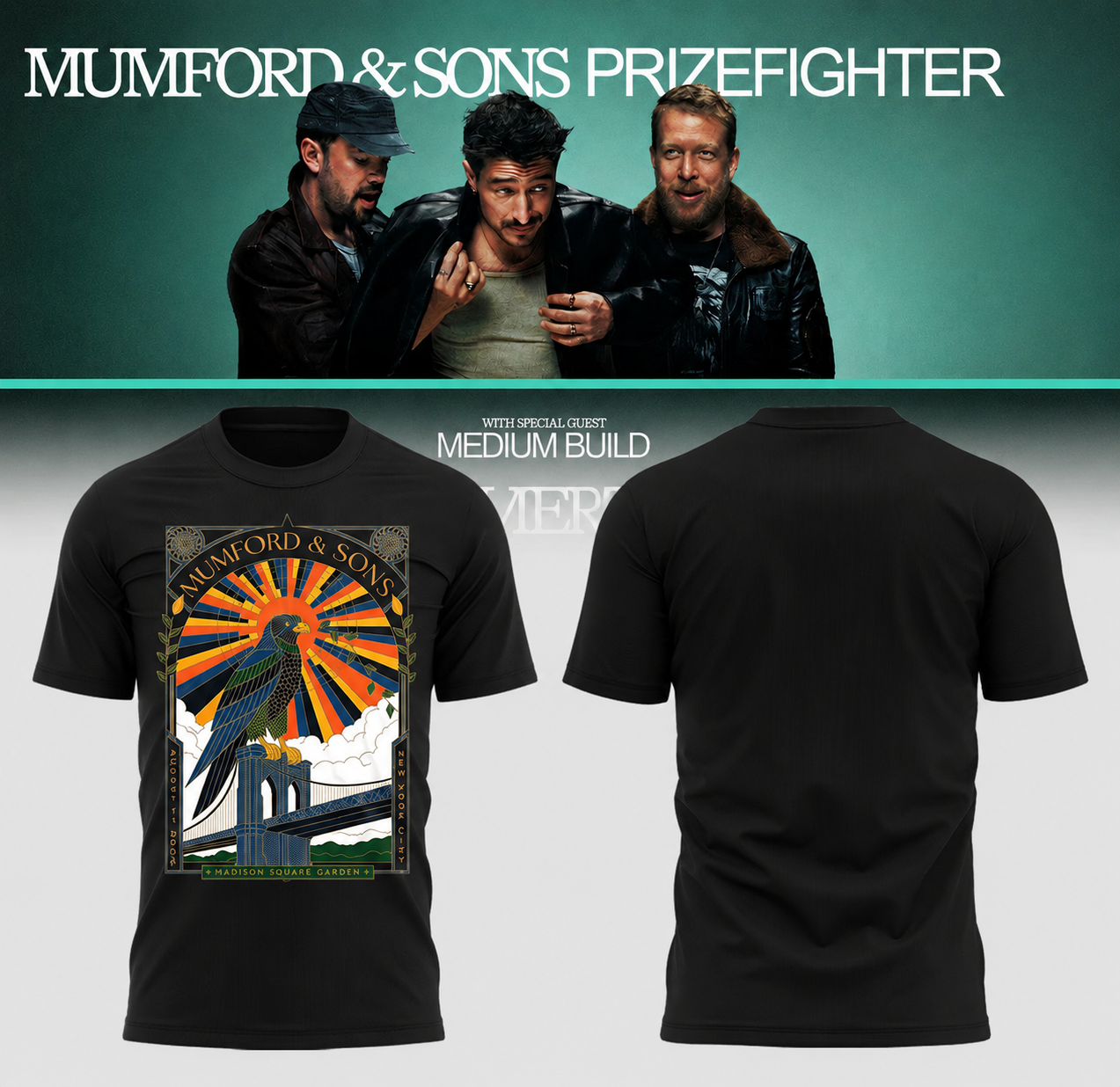 Limited Edition Prizefighter Tour 2026 in Madison Square Garden,NY Tshirt