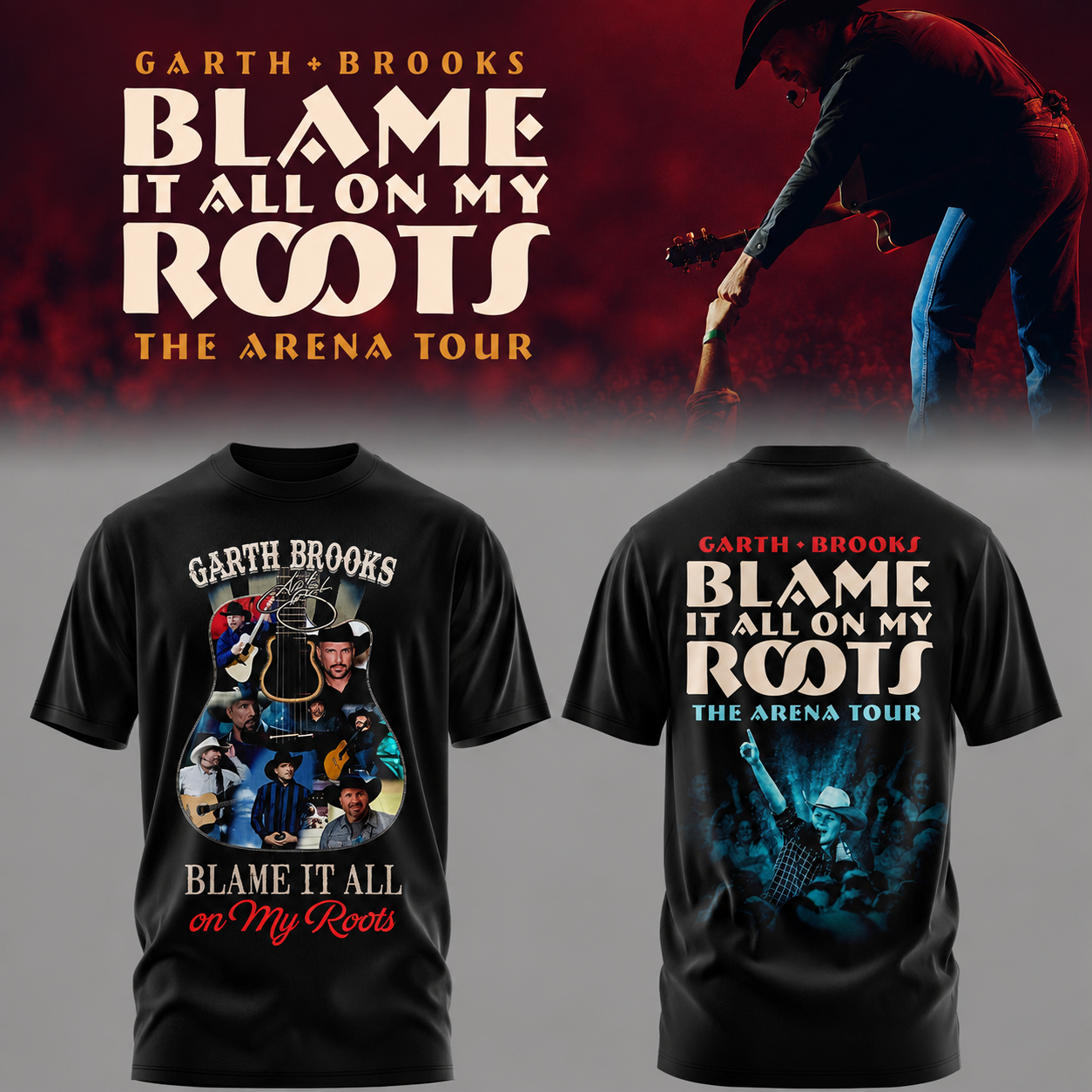 Garth Brooks – ARENA TOUR COLLECTION Shirt 2