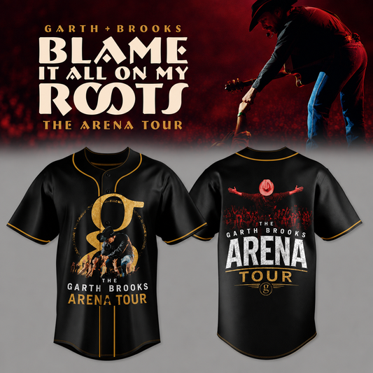 Garth Brooks – ARENA TOUR COLLECTION Baseball Jersey