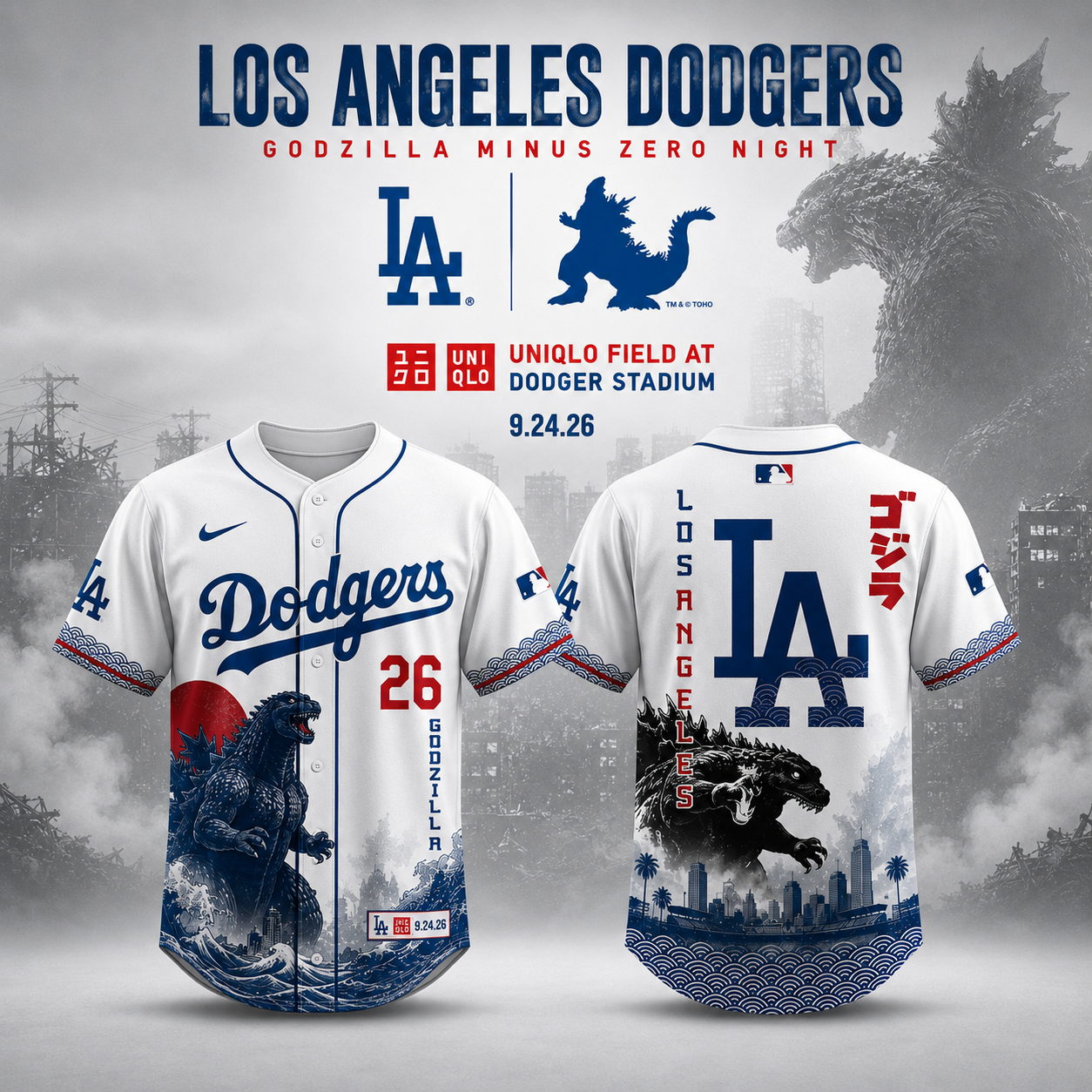_ LA × GODZILLA MINUS ONE JERSEY 3