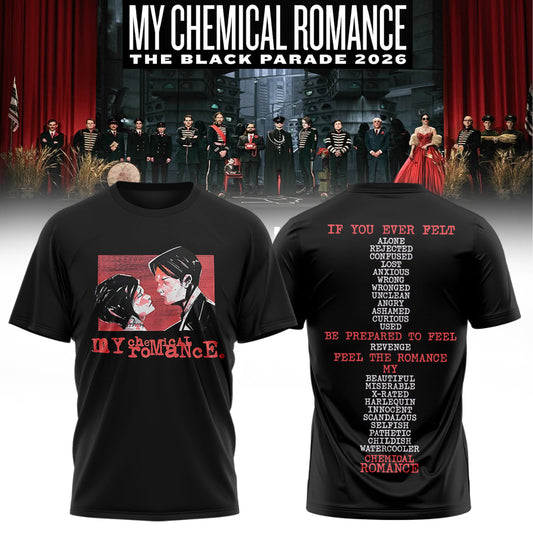 My Chemical Romance Limited Edition Signature shirt