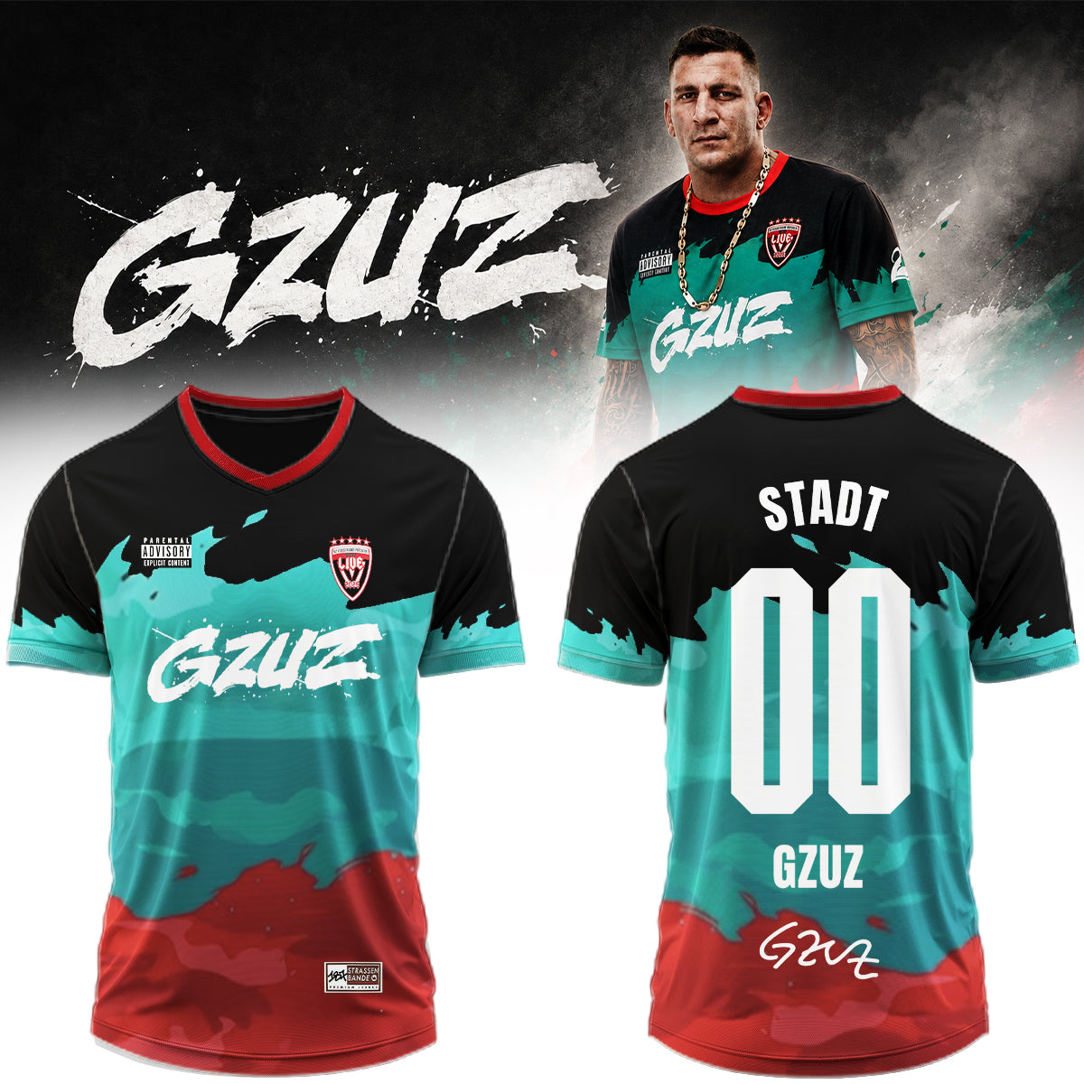 __GZUZ “Live Europe 2026” Signature Limited Edition – Jersey (Custom Name & Number)