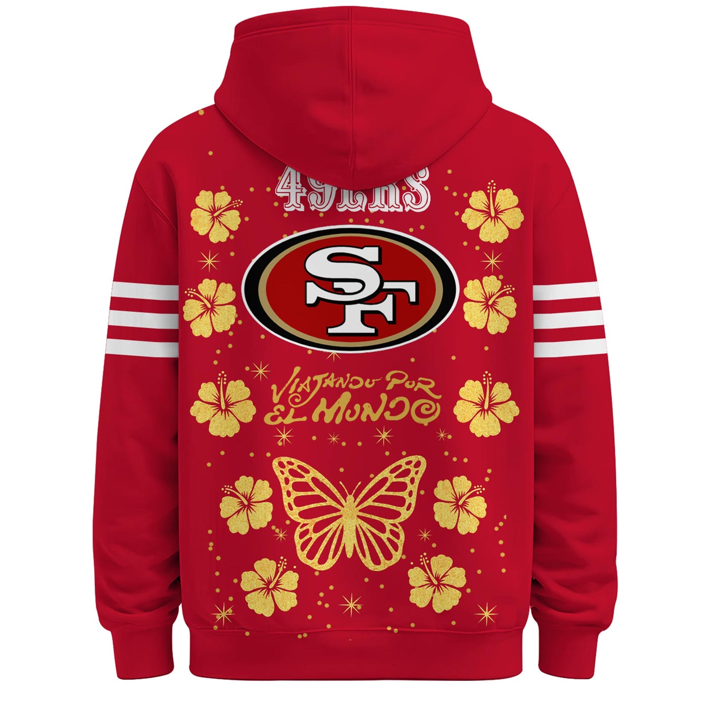 San Francisco 49ers x Karol G “Viajando Por El Mundo” Apparel Hoodie