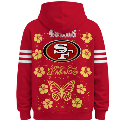 San Francisco 49ers x Karol G “Viajando Por El Mundo” Apparel Hoodie