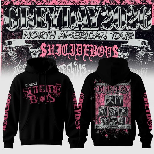 _$uicideboy$ Greyday 2026 – North American Tour Hoodie