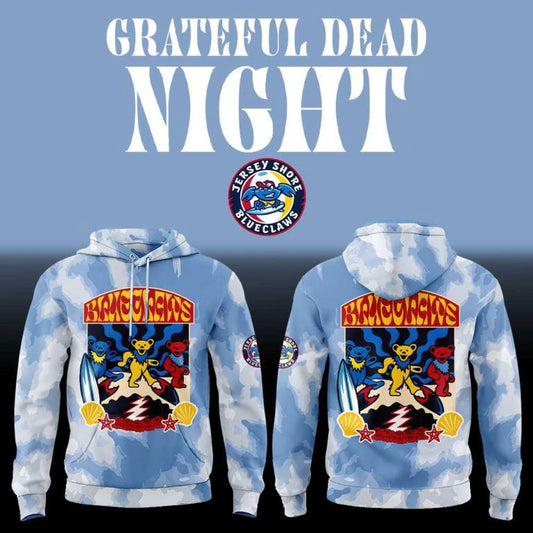 _Jersey Shore BlueClaws Grateful Dead Limited Hoodie