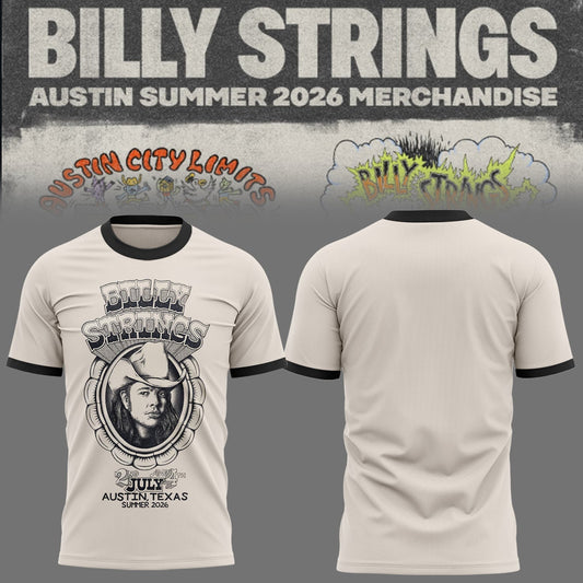 Limited Edition Billy Strings tour 2026 tshirt 10