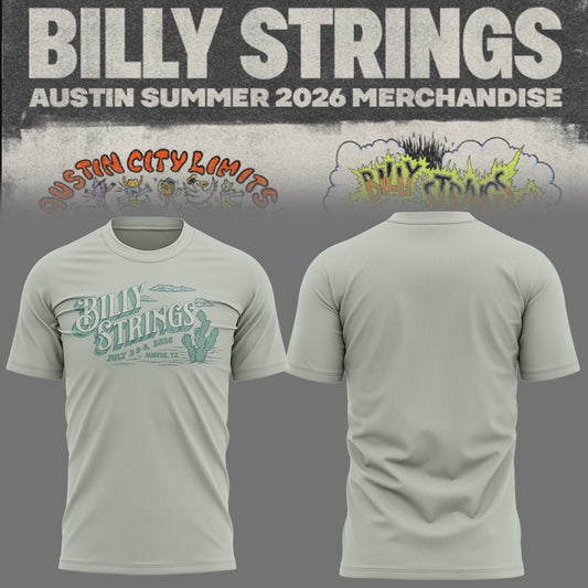 Limited Edition Billy Strings tour 2026 tshirt 15