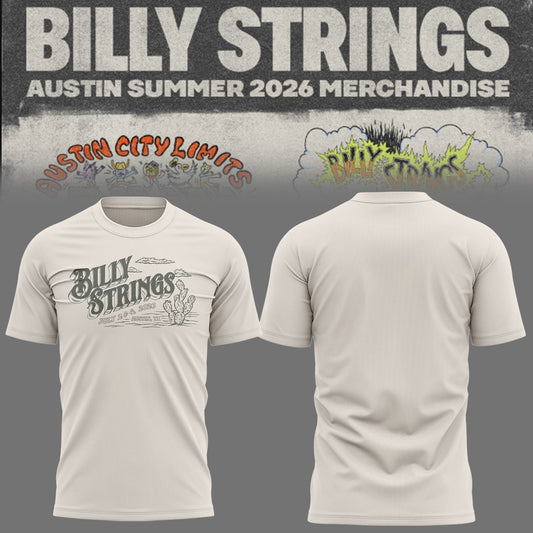 Limited Edition Billy Strings tour 2026 tshirt 17