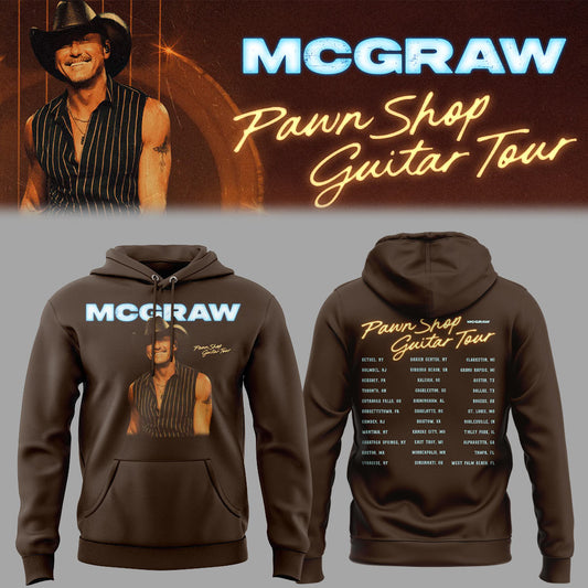 McGraw 🤠🎤 “Pawn Shop Guitar Tour 2026” Hoodie