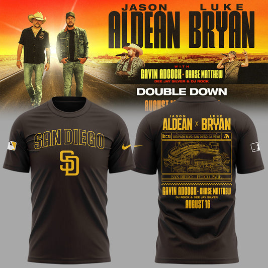 Limited Edition Double Down Tour 2026 In Petco Park Shirt