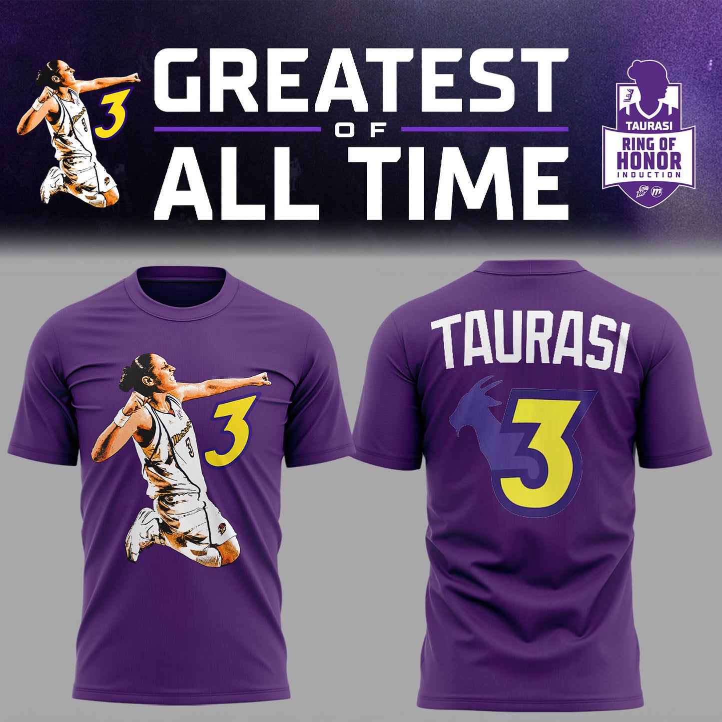 Limited Edition Diana Taurasi-Ring of Honor TShirt