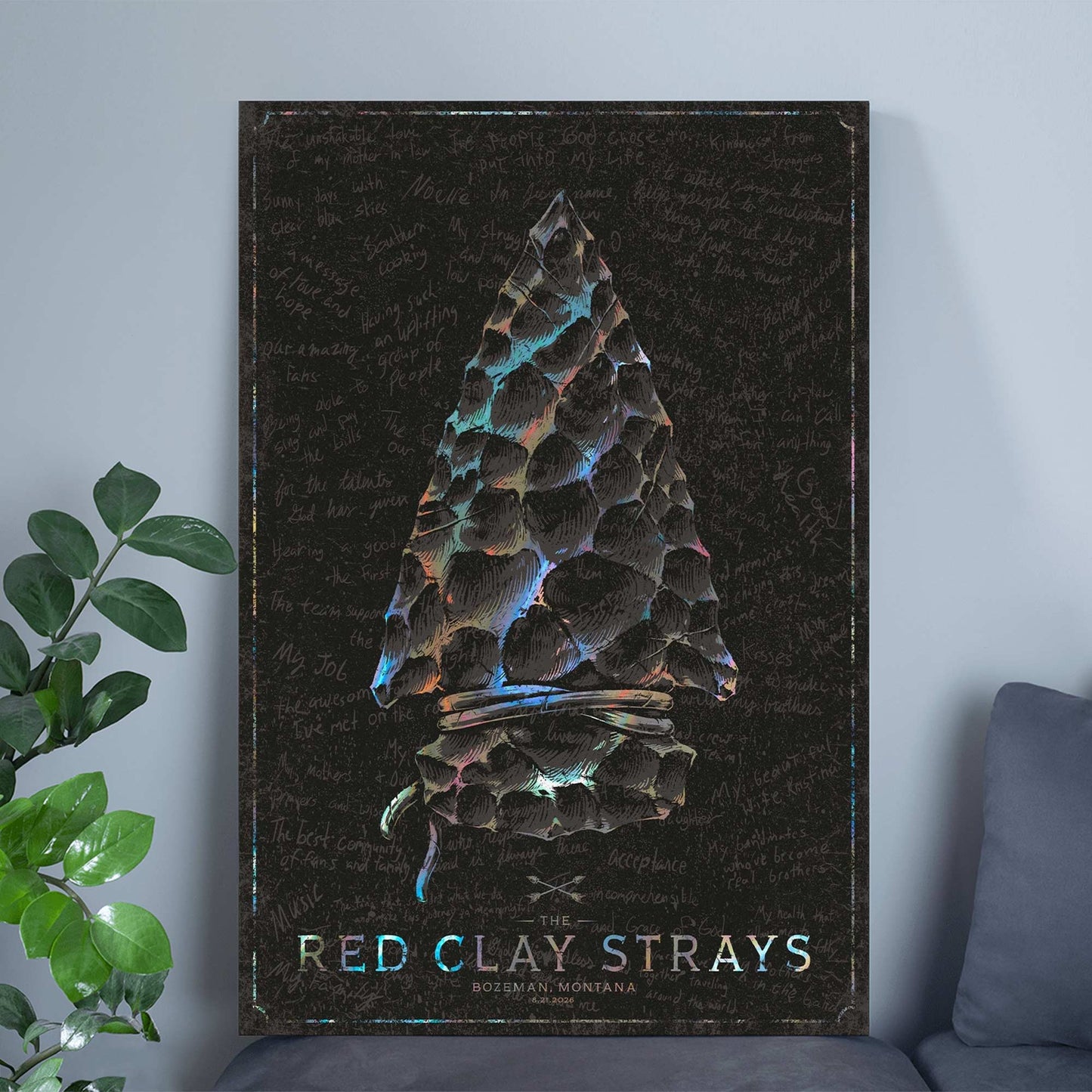 Limited Edition The Grateful Tour in Bozeman,MT Poster 2