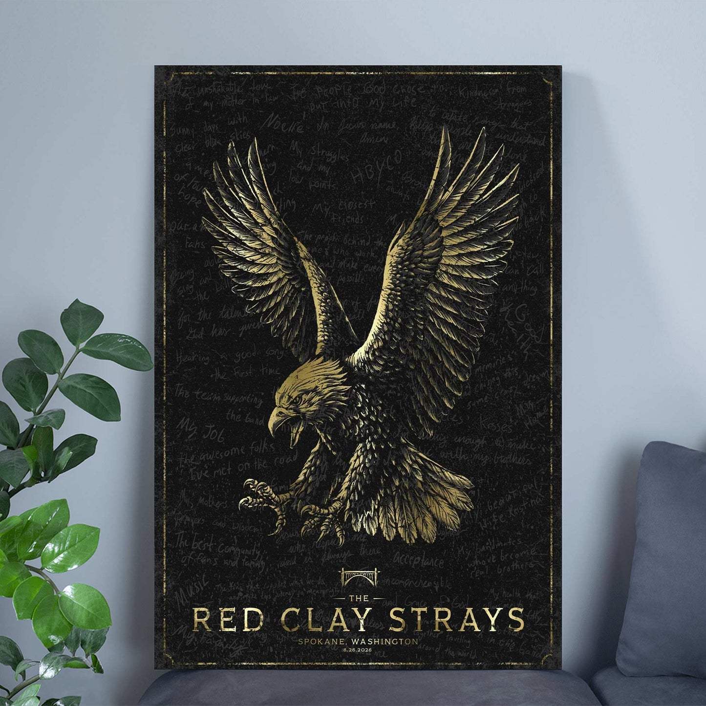 Limited Edition The Grateful Tour Spokane,WA Poster