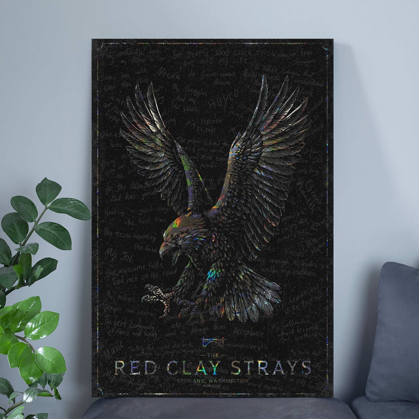 Limited Edition The Grateful Tour Spokane,WA Poster