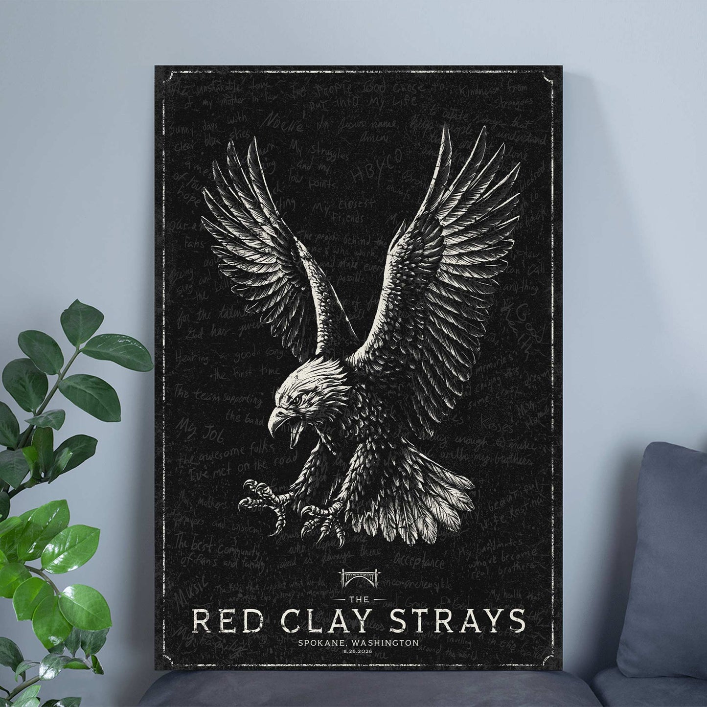Limited Edition The Grateful Tour Spokane,WA Poster
