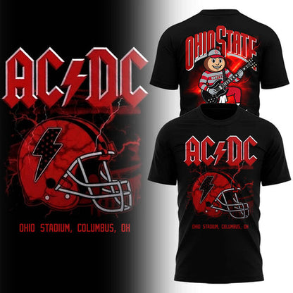 Limited Edition POWER UP Tour 2026 At Ohio Stadium T-Shirt