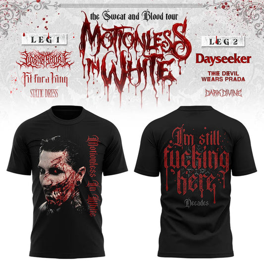 Limited Edition The Sweat & Blood Tour 2026 Tshirt 4
