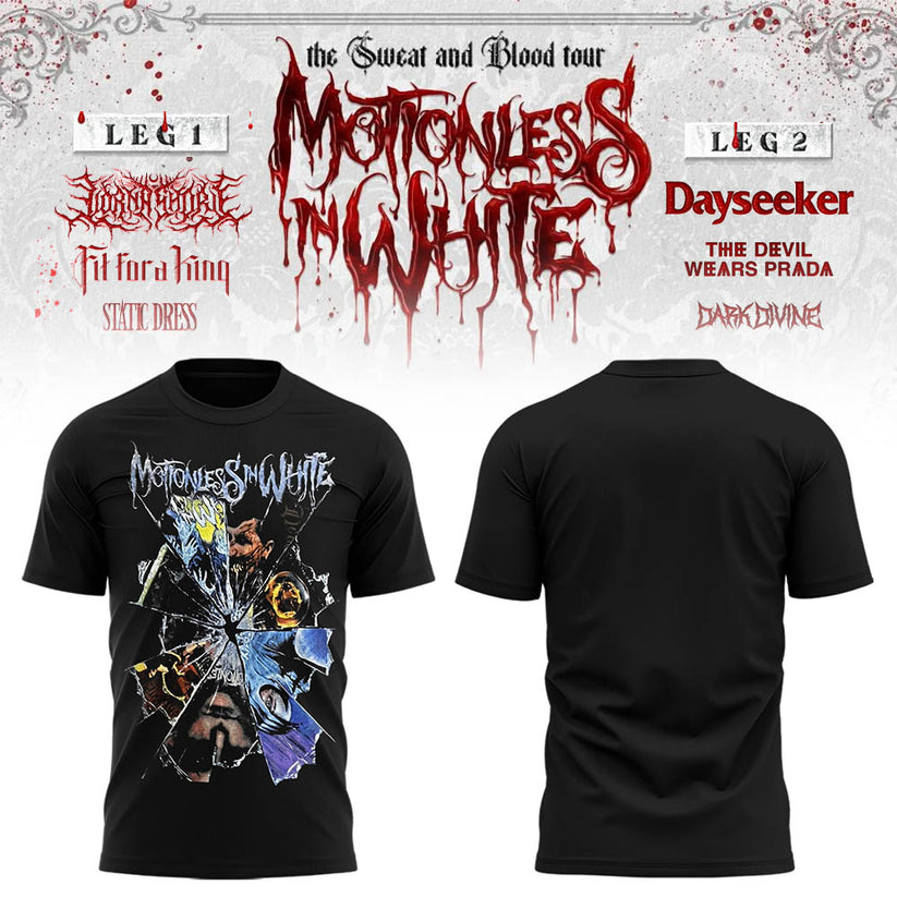 Limited Edition The Sweat & Blood Tour 2026 Tshirt 10