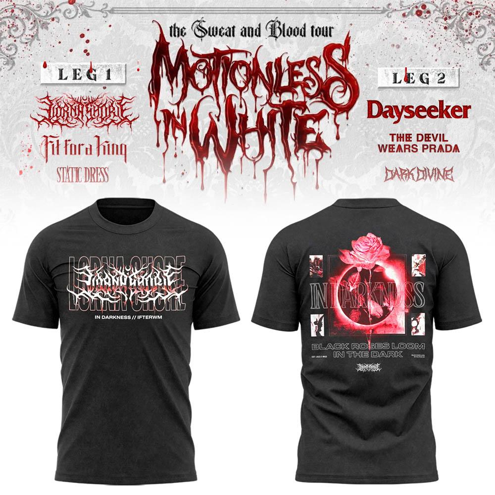 Limited Edition The Sweat & Blood Tour 2026 Tshirt