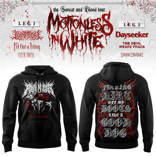 Limited Edition The Sweat & Blood Tour 2026 Hoodie