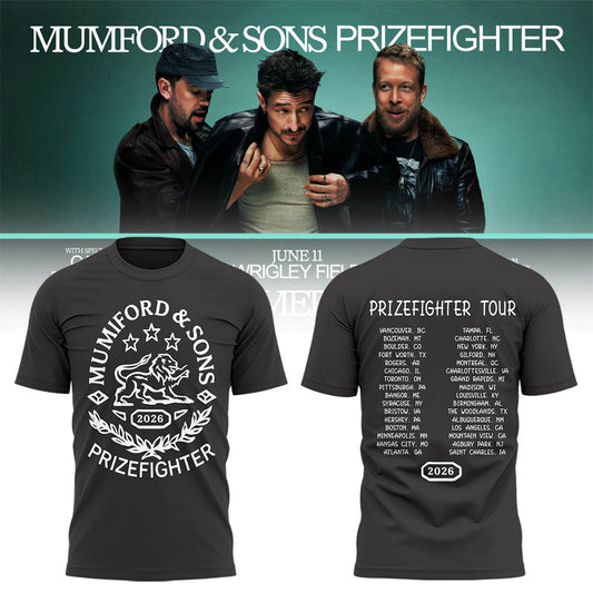 Limited Edition Prizefighter Tour 2026 Tshirt