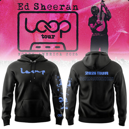 Ed Sheeran “North American Loop Tour 2026” Hoodie 9