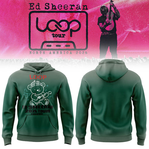 Ed Sheeran “North American Loop Tour 2026” Hoodie 8