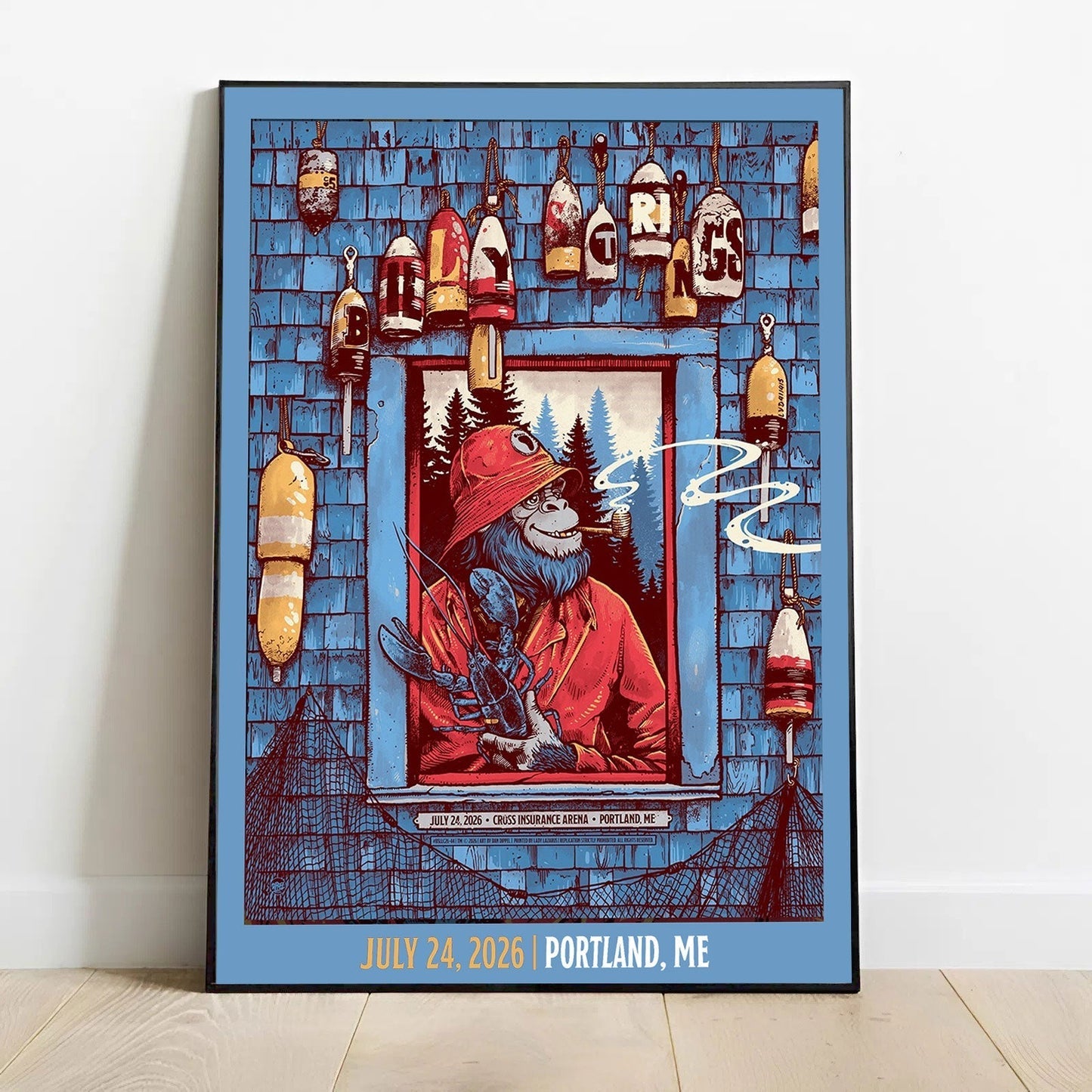 Limited Edition Summer Tour 2026 in Portland, ME Poster
