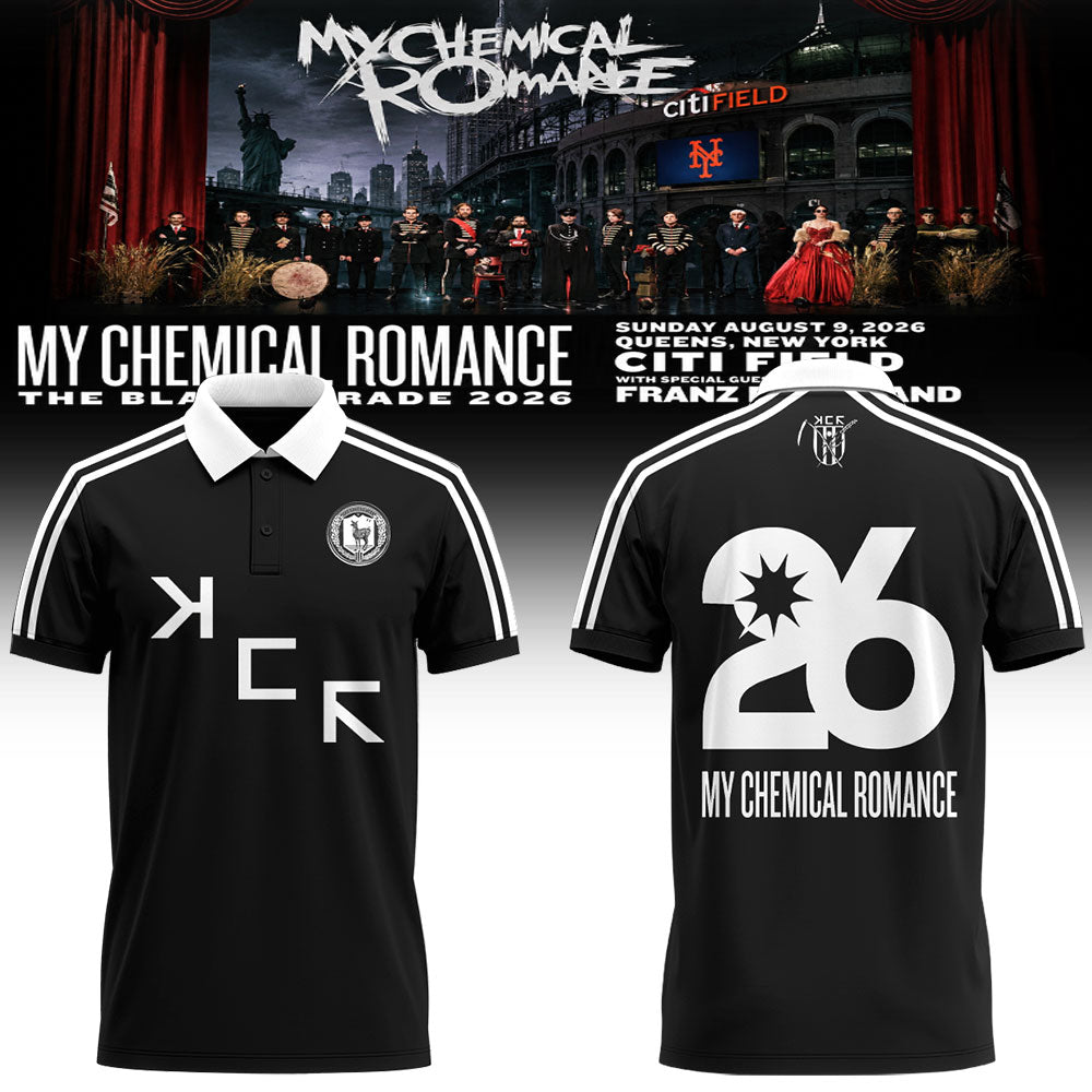 Limited Edition MCR The Black Parade 2026 Tour US Polo
