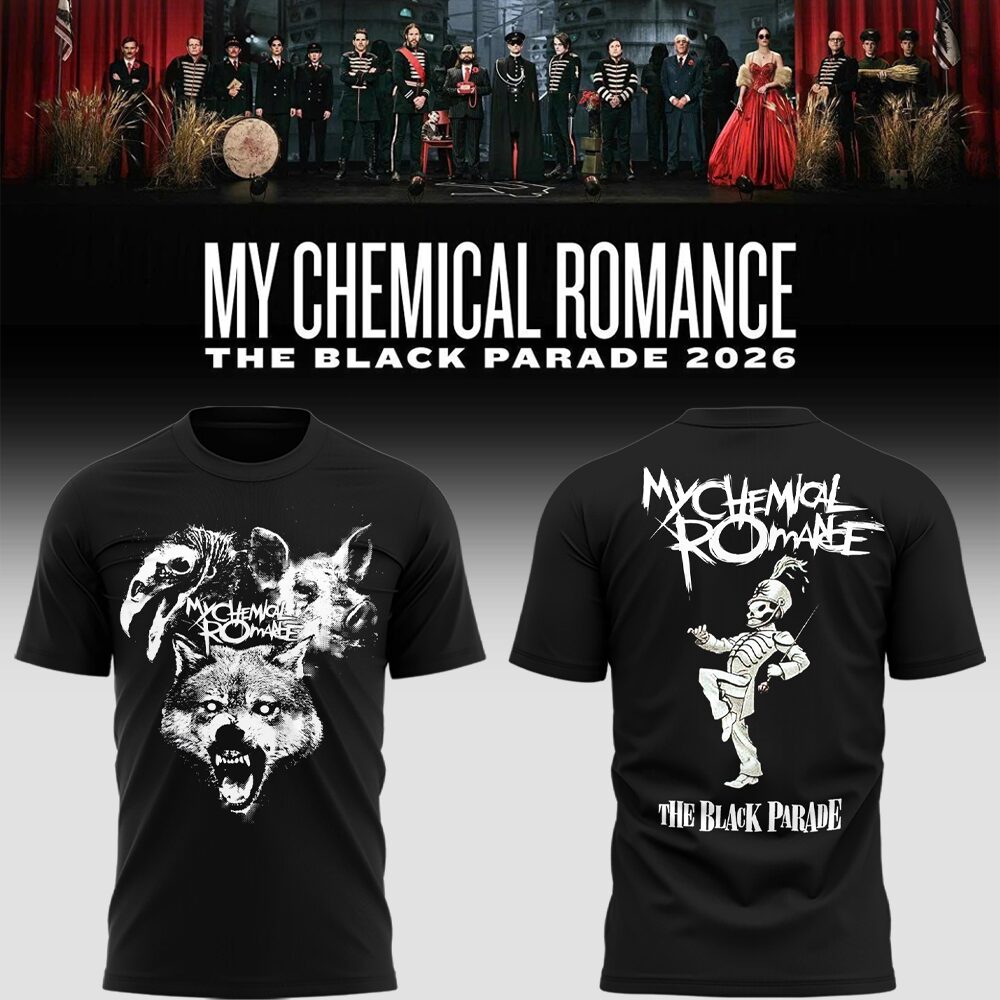 Limited Edition MCR Long Live The Black Parade Tour US 2026 At Washington, D.C Tshirt