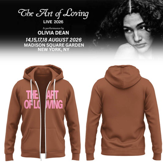 Limited Edition The Art of Loving Live 2026 ZIP Hoodie