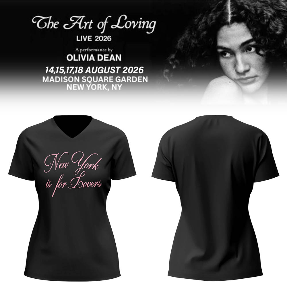 Limited Edition The Art of Loving Live 2026 in NYC V-neck TShirt