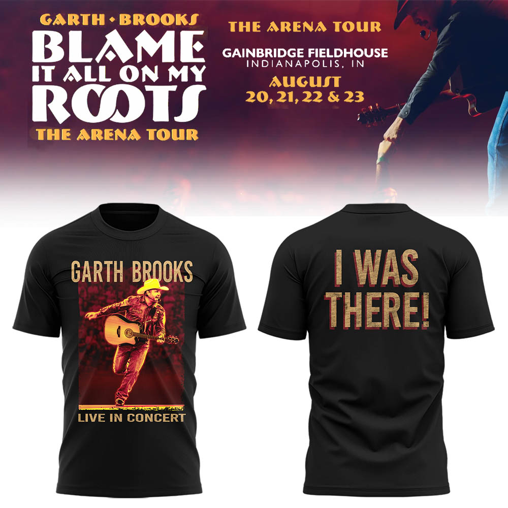 Limited Edition Blame It All On My Roots Arena Tour In Gainbridge Fieldhouse Shirt 4