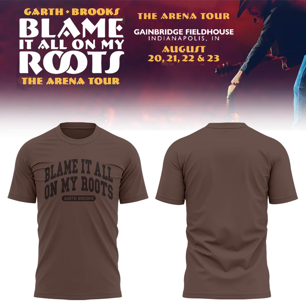 Limited Edition Blame It All On My Roots Arena Tour In Gainbridge Fieldhouse Shirt 5