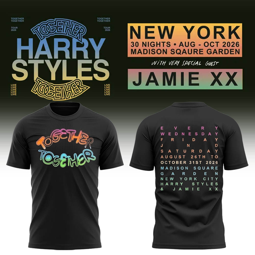 Limited Edition Together,Together Tour at MSG,New York City Shirt