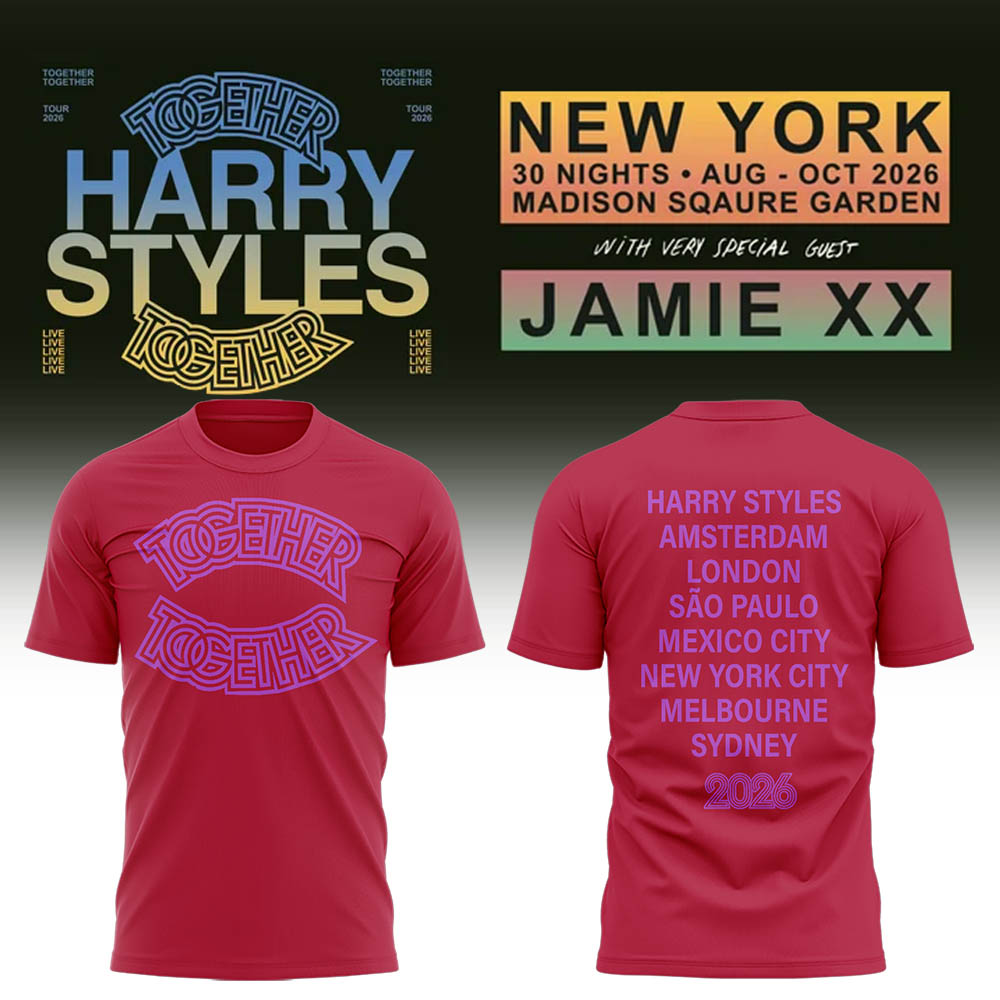 Limited Edition Together,Together Tour at MSG,New York City Shirt