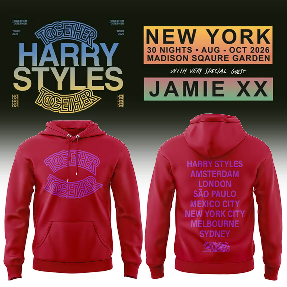 Limited Edition Together,Together Tour at MSG,New York City Hoodie
