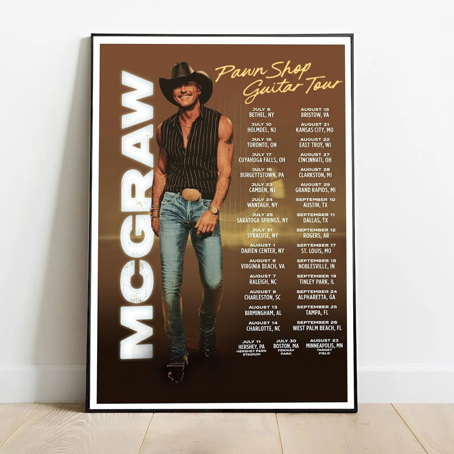 McGraw 🤠🎤 “Pawn Shop Guitar Tour 2026” in Bethel Poster