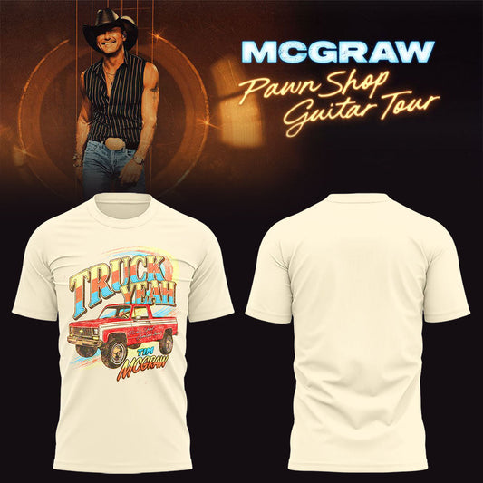 McGraw 🤠🎤 “Pawn Shop Guitar Tour 2026” Shirt