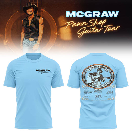 McGraw 🤠🎤 “Pawn Shop Guitar Tour 2026” Shirt