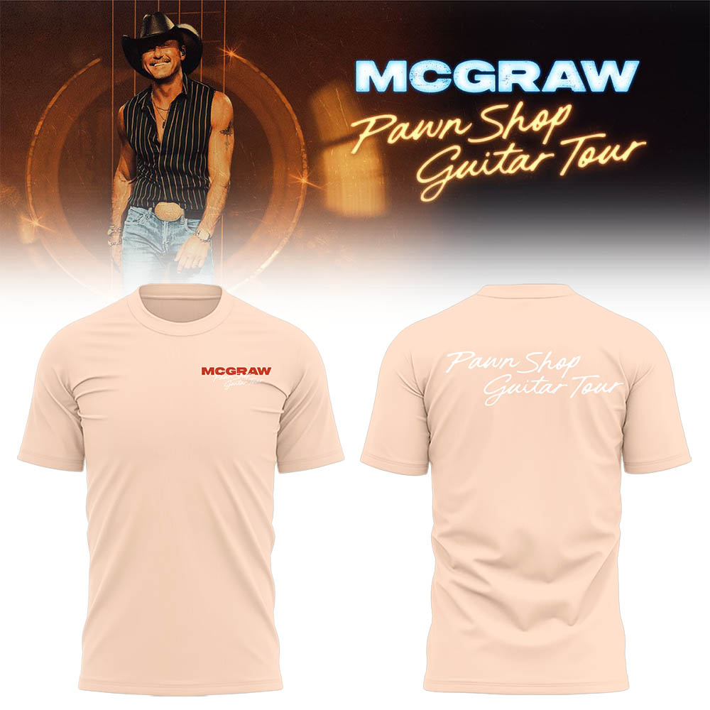 McGraw 🤠🎤 “Pawn Shop Guitar Tour 2026” Shirt