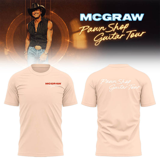 McGraw 🤠🎤 “Pawn Shop Guitar Tour 2026” Shirt